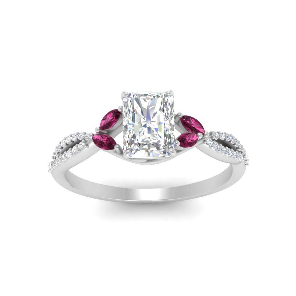 twisted-split-radiant-cut-vine-engagement-ring-with-pink-sapphire-in-white-gold-FDENR3211RARGSADRPIANGLE3-NL-WG