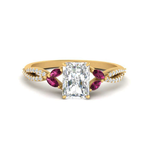 twisted-split-radiant-cut-vine-engagement-ring-with-pink-sapphire-in-yellow-gold-FDENR3211RARGSADRPIANGLE3-NL-YG