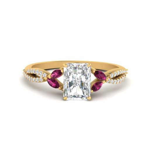 twisted-split-radiant-cut-vine-engagement-ring-with-pink-sapphire-in-yellow-gold-FDENR3211RARGSADRPIANGLE3-NL-YG