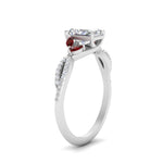 Load image into Gallery viewer, twisted-split-radiant-cut-vine-engagement-ring-with-ruby-in-white-gold-FDENR3211RARGRUDRANGLE3-NL-WG
