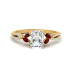 Load image into Gallery viewer, twisted-split-radiant-cut-vine-engagement-ring-with-ruby-in-yellow-gold-FDENR3211RARGRUDRANGLE3-NL-YG
