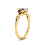 Load image into Gallery viewer, twisted-split-radiant-cut-vine-engagement-ring-with-ruby-in-yellow-gold-FDENR3211RARGRUDRANGLE3-NL-YG
