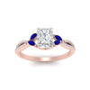 Load image into Gallery viewer, twisted-split-radiant-cut-vine-engagement-ring-with-sapphire-in-rose-gold-FDENR3211RARGSABLANGLE3-NL-RG
