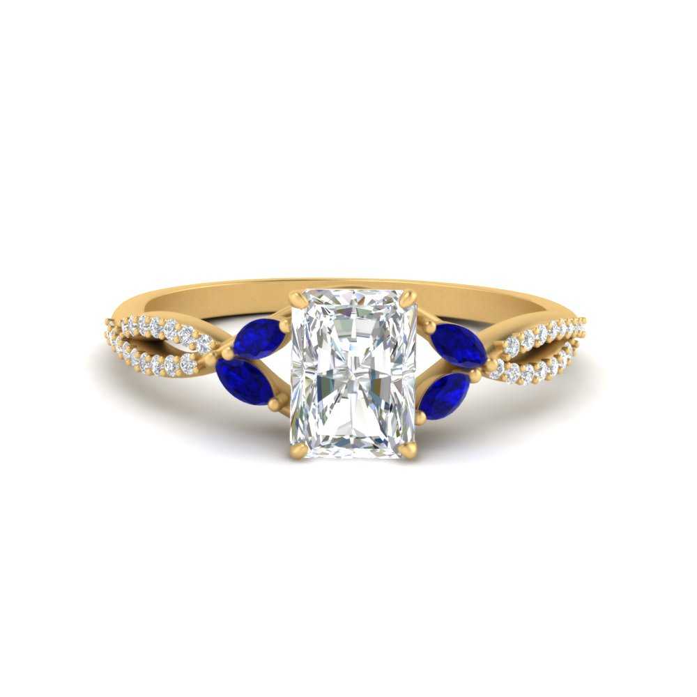 twisted-split-radiant-cut-vine-engagement-ring-with-sapphire-in-yellow-gold-FDENR3211RARGSABLANGLE3-NL-YG