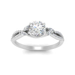 Load image into Gallery viewer, twisted-split-round-cut-vine-engagement-ring-in-white-gold-FDENR3211RORANGLE3-NL-WG
