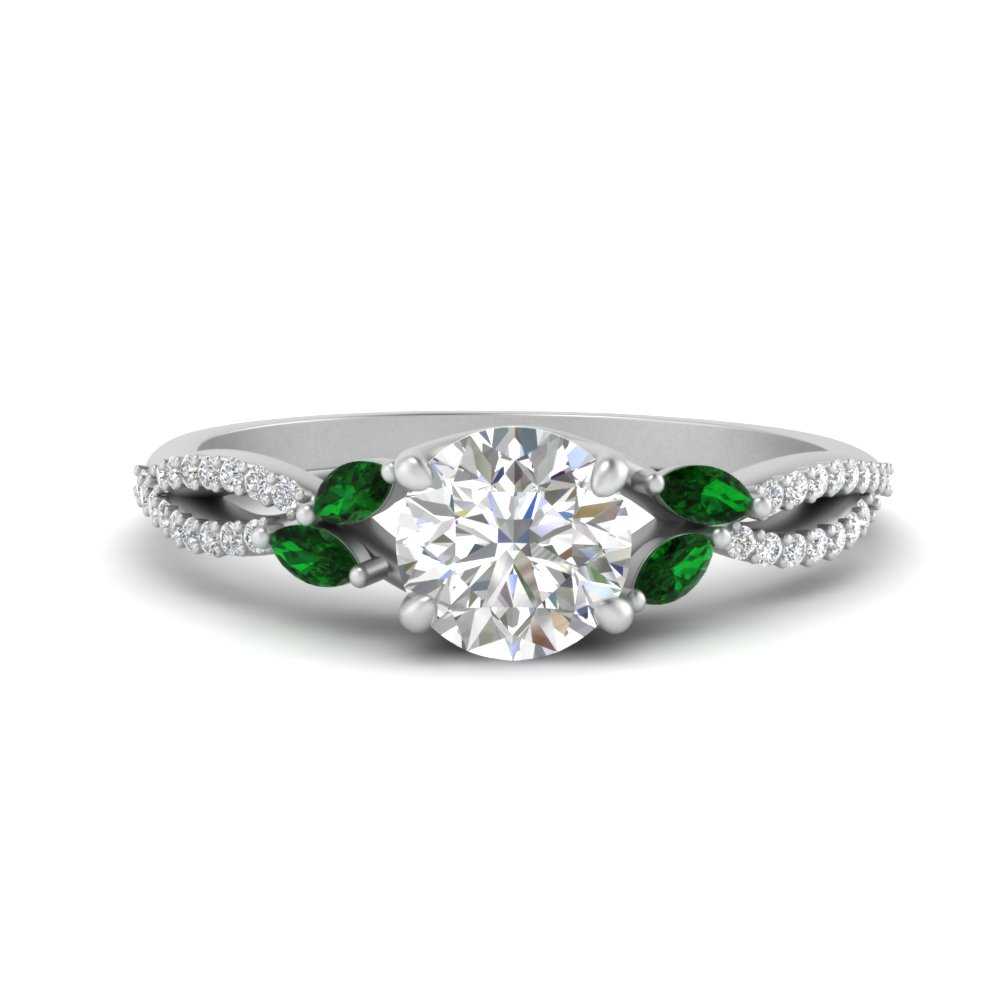 twisted-split-round-cut-vine-engagement-ring-with-emerald-in-white-gold-FDENR3211RORGEMGRANGLE3-NL-WG