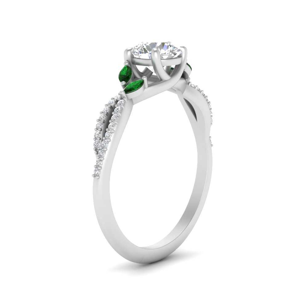 twisted-split-round-cut-vine-engagement-ring-with-emerald-in-white-gold-FDENR3211RORGEMGRANGLE3-NL-WG