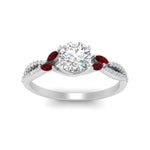 Load image into Gallery viewer, twisted-split-round-cut-vine-engagement-ring-with-ruby-in-white-gold-FDENR3211RORGRUDRANGLE3-NL-WG
