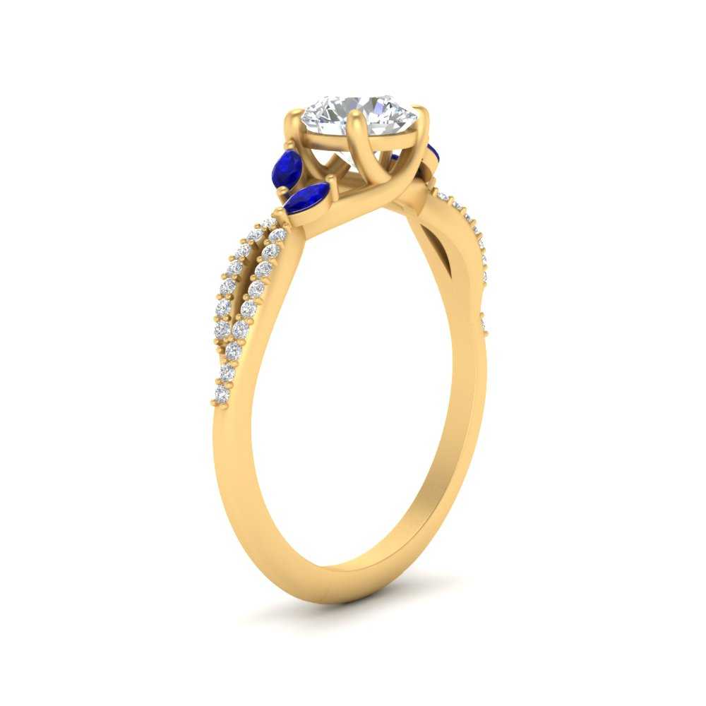 twisted-split-round-cut-vine-engagement-ring-with-sapphire-in-yellow-gold-FDENR3211RORGSABLANGLE3-NL-YG