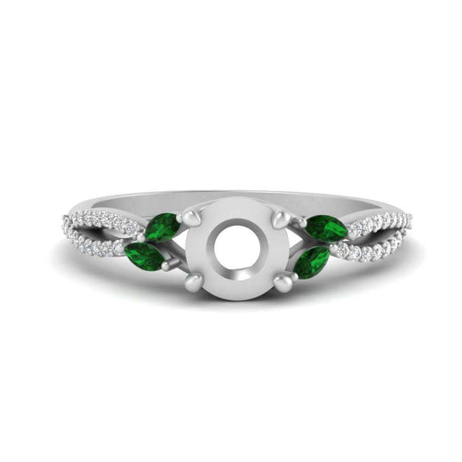 twisted-split-semi-mount-vine-engagement-ring-with-emerald-in-white-gold-FDENR3211SMRGEMGRANGEL3-NL-WG