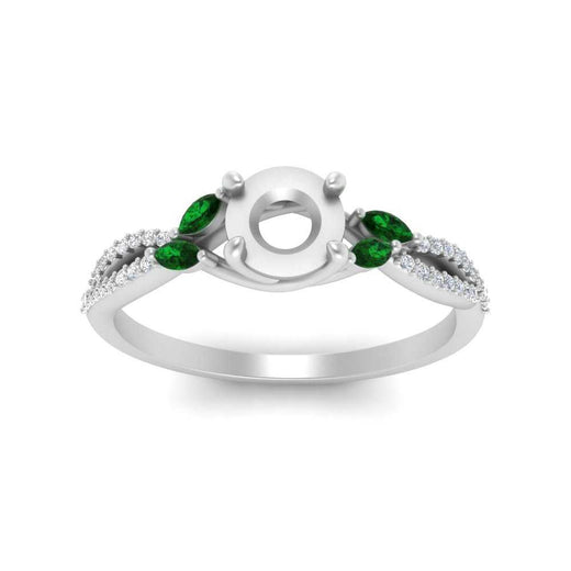 twisted-split-semi-mount-vine-engagement-ring-with-emerald-in-white-gold-FDENR3211SMRGEMGRANGEL3-NL-WG