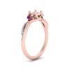 Load image into Gallery viewer, twisted-split-semi-mount-vine-engagement-ring-with-pink-sapphire-in-rose-gold-FDENR3211SMRGSADRPIANGEL3-NL-RG