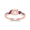 Load image into Gallery viewer, twisted-split-semi-mount-vine-engagement-ring-with-pink-sapphire-in-rose-gold-FDENR3211SMRGSADRPIANGEL3-NL-RG