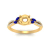 Load image into Gallery viewer, twisted-split-semi-mount-vine-engagement-ring-with-sapphire-in-yellow-gold-FDENR3211SMRGSABLANGEL3-NL-YG