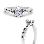 Load image into Gallery viewer, twisted-under-halo-black-diamond-engagement-ring-in-FD10090OVRGBLACKANGLE3-NL-WG
