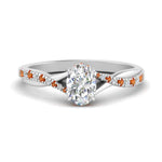 Load image into Gallery viewer, twisted-under-halo-orange-sapphire-engagement-ring-in-FD10090OVRGSAORANGLE3-NL-WG
