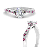 Load image into Gallery viewer, twisted-under-halo-pink-sapphire-engagement-ring-in-FD10090OVRGSADRPIANGLE3-NL-WG
