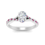 Load image into Gallery viewer, twisted-under-halo-pink-sapphire-engagement-ring-in-FD10090OVRGSADRPIANGLE3-NL-WG
