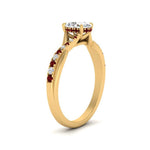Load image into Gallery viewer, twisted-under-halo-ruby-engagement-ring-in-FD10090OVRGRUDRANGLE3-NL-YG
