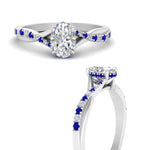 Load image into Gallery viewer, twisted-under-halo-sapphire-engagement-ring-in-FD10090OVRGSABLANGLE3-NL-WG
