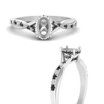 Load image into Gallery viewer, twisted-under-semi-moun-halo-black-diamond-engagement-ring-in-FD10090SMRGBLACKANGLE3-NL-WG
