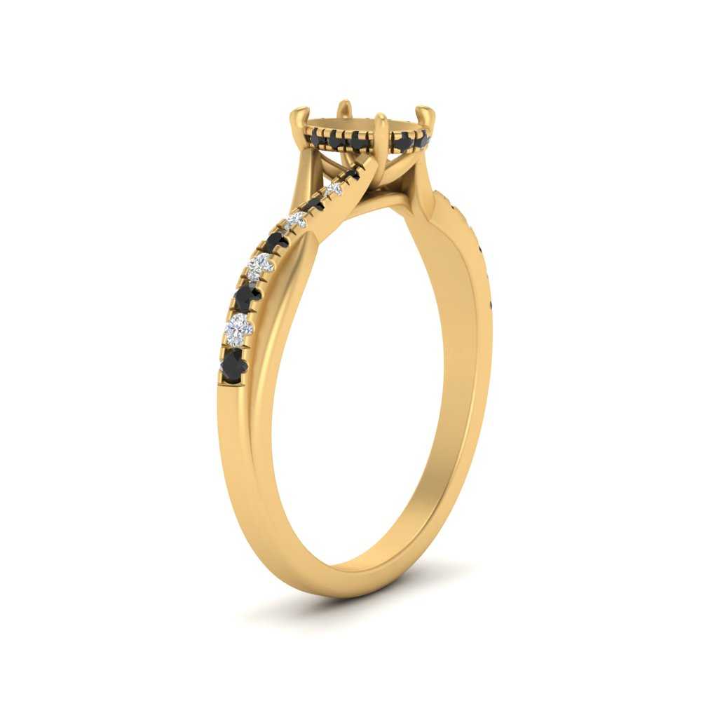 twisted-under-semi-moun-halo-black-diamond-engagement-ring-in-FD10090SMRGBLACKANGLE3-NL-YG