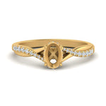 Load image into Gallery viewer, twisted-under-semi-moun-halo-diamond-engagement-ring-in-FD10090SMRANGLE3-NL-YG
