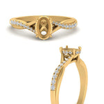 Load image into Gallery viewer, twisted-under-semi-moun-halo-diamond-engagement-ring-in-FD10090SMRANGLE3-NL-YG
