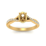 Load image into Gallery viewer, twisted-under-semi-moun-halo-diamond-engagement-ring-in-FD10090SMRANGLE3-NL-YG
