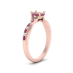Load image into Gallery viewer, twisted-under-semi-moun-halo-pink-sapphire-engagement-ring-in-FD10090SMRGSADRPIANGLE3-NL-RG
