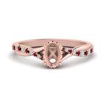 Load image into Gallery viewer, twisted-under-semi-moun-halo-ruby-engagement-ring-in-FD10090SMRGRUDRANGLE3-NL-RG
