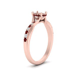 Load image into Gallery viewer, twisted-under-semi-moun-halo-ruby-engagement-ring-in-FD10090SMRGRUDRANGLE3-NL-RG
