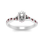 Load image into Gallery viewer, twisted-under-semi-moun-halo-ruby-engagement-ring-in-FD10090SMRGRUDRANGLE3-NL-WG
