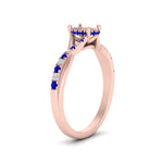 Load image into Gallery viewer, twisted-under-semi-moun-halo-sapphire-engagement-ring-in-FD10090SMRGSABLANGLE3-NL-RG
