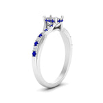 Load image into Gallery viewer, twisted-under-semi-moun-halo-sapphire-engagement-ring-in-FD10090SMRGSABLANGLE3-NL-WG
