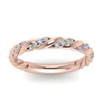 Load image into Gallery viewer, twisted-vine-diamond-wedding-band-in-rose-gold-FD9127BANGLE5-NL-RG
