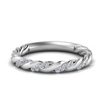 Load image into Gallery viewer, twisted-vine-diamond-wedding-band-in-white-gold-FD9127B-NL-WG
