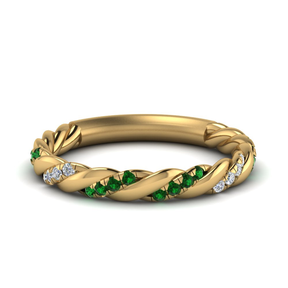 twisted-vine-diamond-wedding-band-with-emerald-in-yellow-gold-FD9127BGEMGR-NL-YG