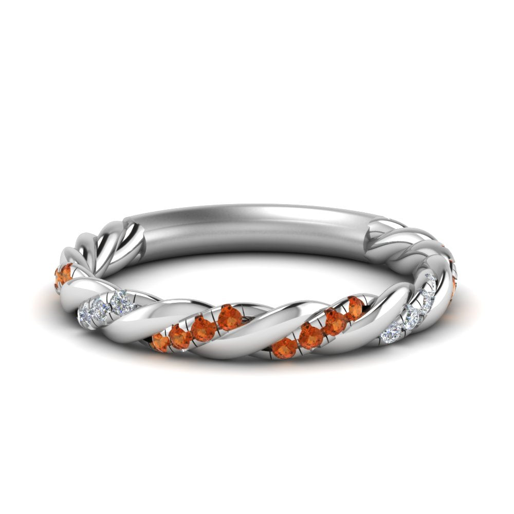 twisted-vine-diamond-wedding-band-with-orange-sapphire-in-white-gold-FD9127BGSAOR-NL-WG