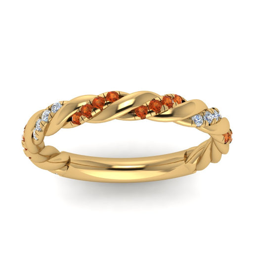 twisted-vine-diamond-wedding-band-with-orange-sapphire-in-yellow-gold-FD9127BGSAORANGLE5-NL-YG