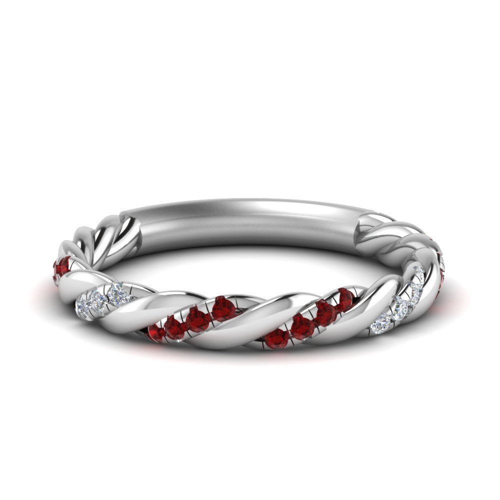 twisted-vine-diamond-wedding-band-with-ruby-in-white-gold-FD9127BGRUDR-NL-WG