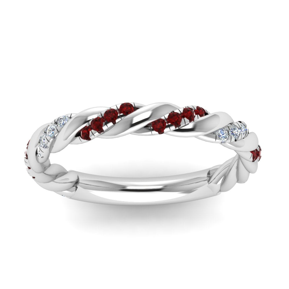 twisted-vine-diamond-wedding-band-with-ruby-in-white-gold-FD9127BGRUDRANGLE5-NL-WG