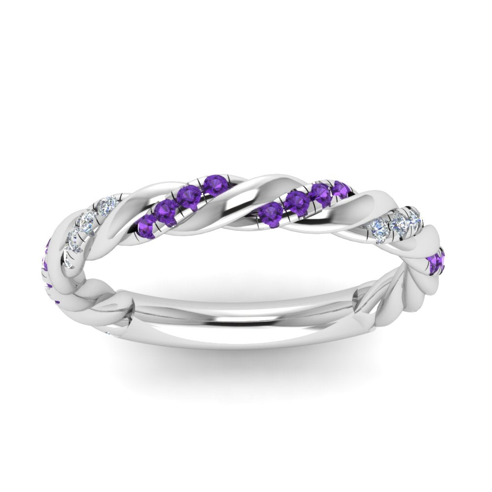 twisted-vine-diamond-wedding-band-with-violet-topaz-in-white-gold-FD9127BGVITOANGLE5-NL-WG