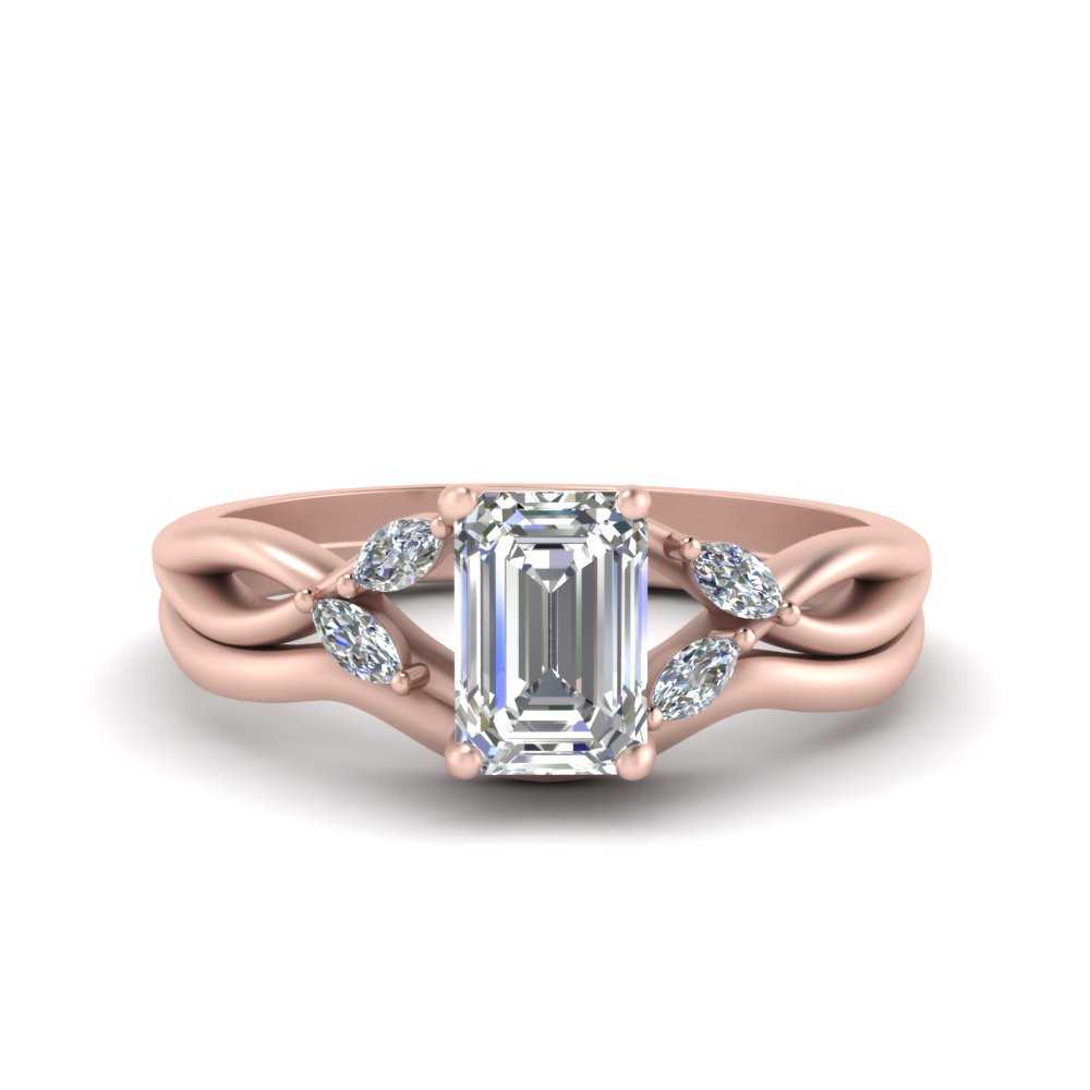 twisted-vine-emerald-cut-bridal-diamond-ring-set-with-plain-shank-in-rose-gold-FD8300EMB1-NL-RG.jpg