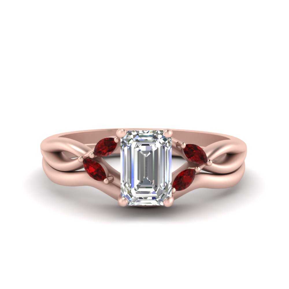 twisted-vine-emerald-cut-bridal-ruby-ring-set-with-plain-shank-in-rose-gold-FD8300EMB1GRUDR-NL-RG.jpg