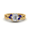 Thumbnail 34 - twisted-vine-emerald-cut-bridal-sapphire-ring-set-with-plain-shank-in-yellow-gold-FD8300EMB1GSABL-NL-YG.jpg