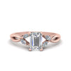 Load image into Gallery viewer, twisted-vine-emerald-cut-diamond-ring-in-rose-gold-FD8300EMRB1-NL-RG.jpg