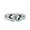 Load image into Gallery viewer, twisted-vine-emerald-cut-emerald-ring-in-white-gold-FD8300EMRB1GEMGR-NL-WG.jpg