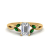 Load image into Gallery viewer, twisted-vine-emerald-cut-emerald-ring-in-yellow-gold-FD8300EMRB1GEMGR-NL-YG.jpg
