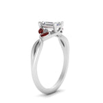 Load image into Gallery viewer, twisted-vine-emerald-cut-ruby-ring-in-white-gold-FD8300EMRB1GRUDR-NL-WG.jpg
